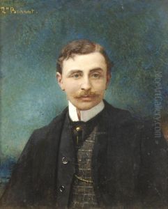 Portrait Of A Gentleman by Bonnat Leon