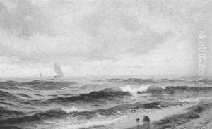 Ships By A Foggy Coast