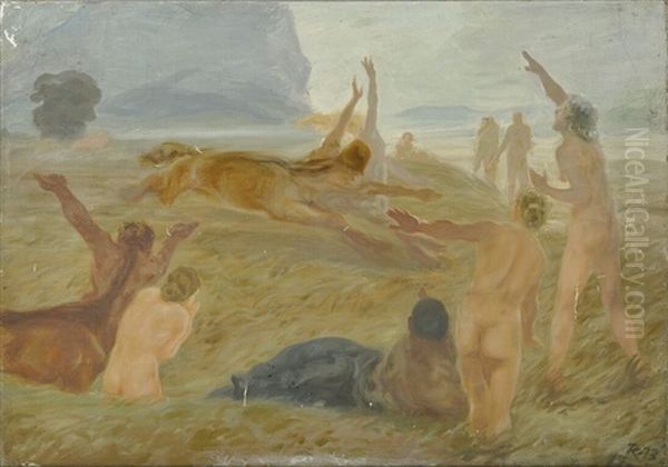 Landschaft Mit Kentauren Und Akten - view 1