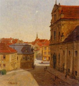 Ulrichsplatz by Augusta Wilhelmine Reichelt