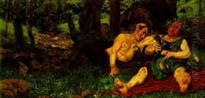 Bacchanalian Delight by Woldemar Graf von Reichenbach