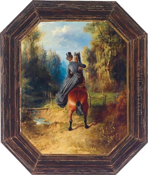Ausritt Der Kaiserin Elisabeth - view 1