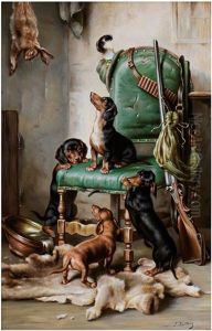 Nach Der Jagd by Carl Reichert