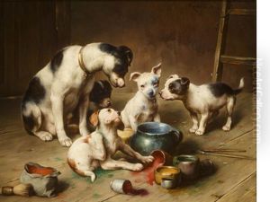 Budding Artists by Carl Reichert