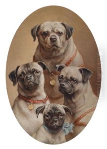 Familie Mops by Carl Reichert