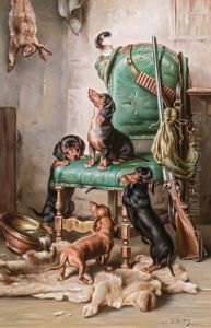 Nach Der Jagd by Carl Reichert