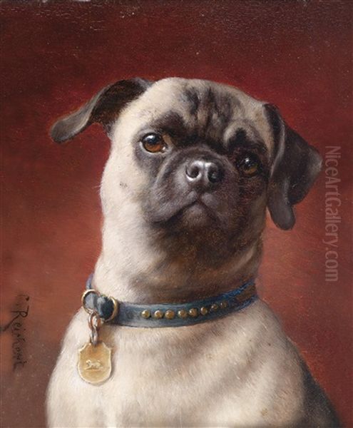 Mops (+ Neufundlander; Pair) - view 1