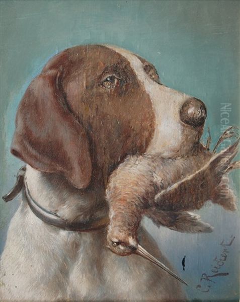 Shorthaired Pointer With Snipe - view 1