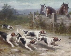 On The Chase by Carl Reichert