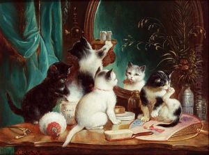 Eitle Katzchen by Carl Reichert