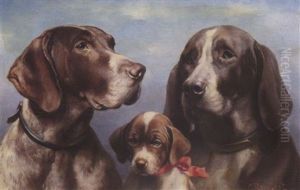 Deutsche Kurzhaarfamilie by Carl Reichert