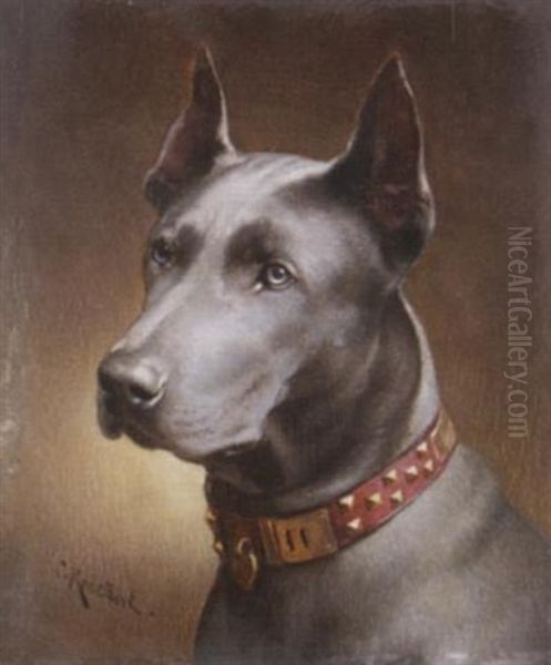 Portrat Einer Dogge - view 1