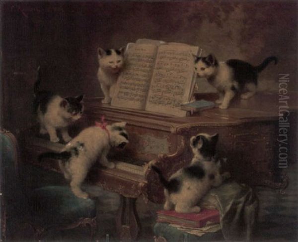 Kittens On The Keys - view 1