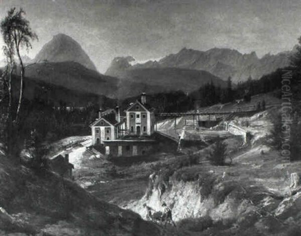 Fernblick Auf Das Dachsteinmassiv - view 1