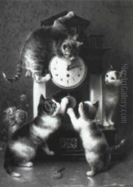 Cats Playing With Time - view 1
