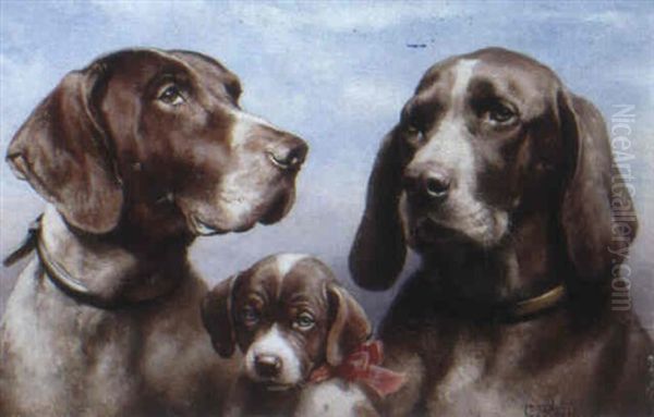 Drei Generationen Jagdhunde - view 1