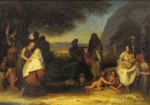 Alttestamentarische Szene by George Friedrich Reichmann