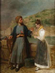 The Street Seller by Claude Bonnefond