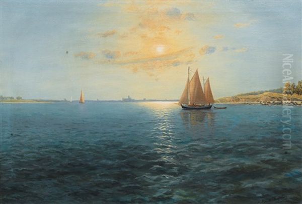 Sailing Boats In Morning Light - view 1