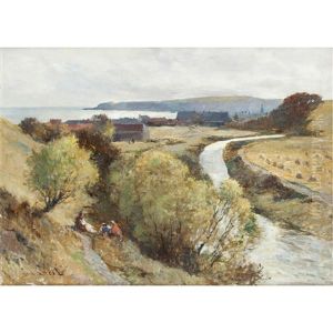 Picnic Above Stonehaven by Archibald David Reid