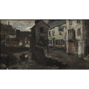 Village Street Scene Village Street Scene
