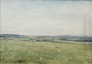 Perthshire Landscape by George, Sir Reid