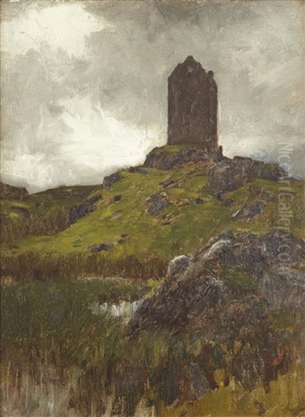Smaylholm Tower, Roxburghshire - view 1