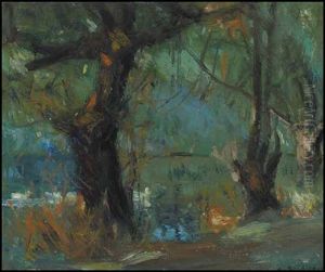 The Pond by George Agnew Reid