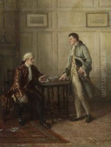 Two Fine Gentleman In An Interior Two Fine Gentleman In An Interior