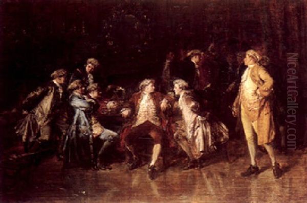 The News Of Prestonpans To The Jacobites In London At The Smyrna Coffee-house - view 1
