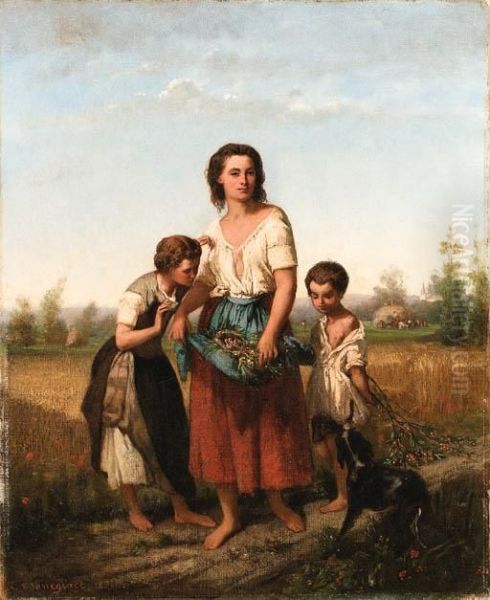 The Harvesters; The Musicians; And Two Shepherds - view 1