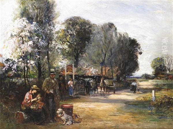 Gipsies At The Bell Inn - view 1