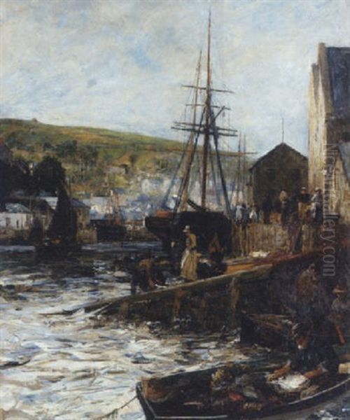 When The Flowing Tide Comes In, Looe, Cornwall - view 1