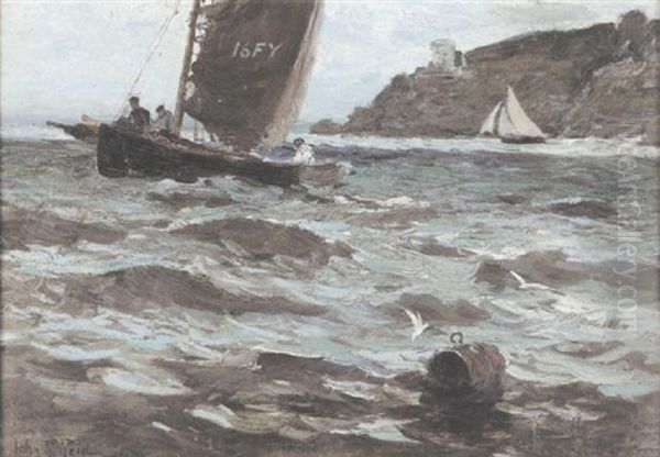 Leaving Fowey - view 1
