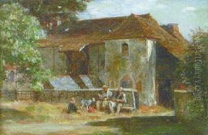 En Pratstund I Solen by John Robertson Reid