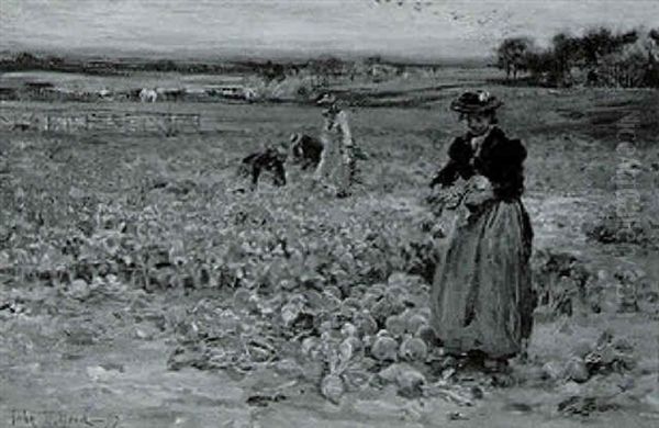 The Turnip Harvesters - view 1