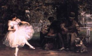 Balettdans"s Och Musikanter I Parken by John Robertson Reid