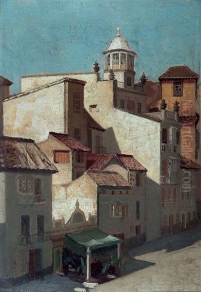 Street Scene, Malaga, Spain - view 1