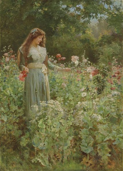 Gathering Poppies - view 1