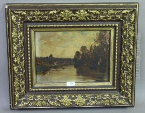 Peniche Sur La Riviere by Georges Bonnemaison