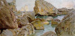 The Island Of Capri by Robert Payton Reid