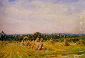 From Witten Hill, Harvest Scene From Witten Hill, Harvest Scene