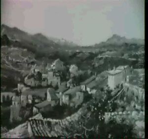 Cagnes-sur-mer, French Riviera by Robert Payton Reid