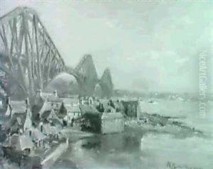 The Forth Bridge From North Queensferry by Robert Payton Reid