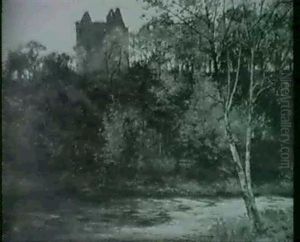 Newark Castle by Samuel Reid
