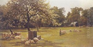 A Farm In Spring by Samuel Reid