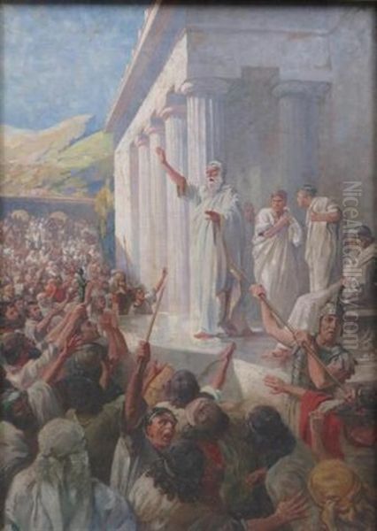 The Riot At Ephesus - view 1