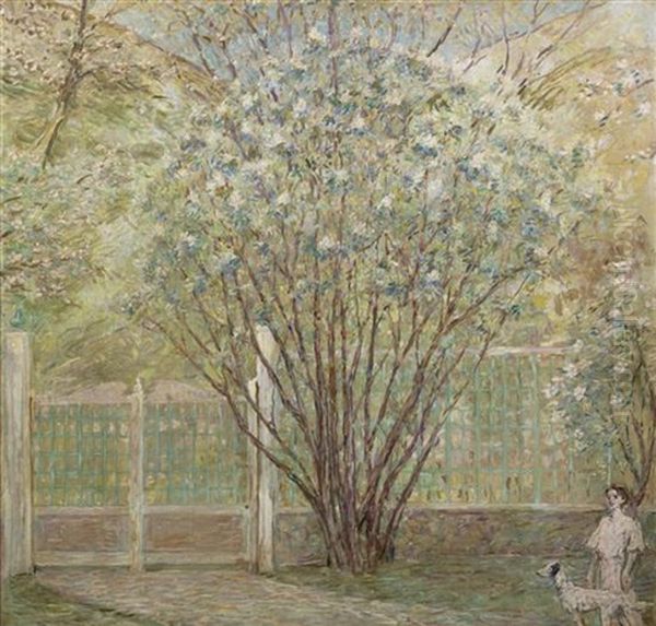 White Lilacs - view 1