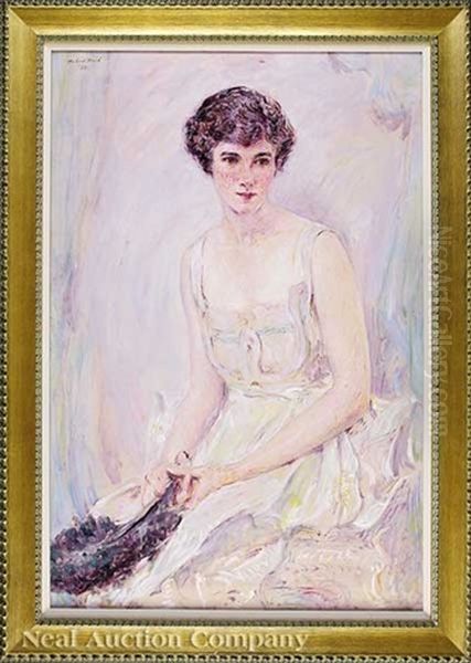 Portrait Of Elise Mason Smith, Later Mrs. Harry Turner Howard, Jr. by Robert Reid