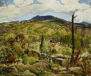 Homesteader's Ranch, Southern California by Charles Reiffel